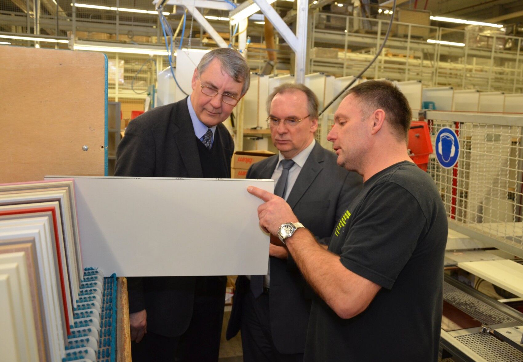 Minister&shy;pr&auml;sident zu Besuch